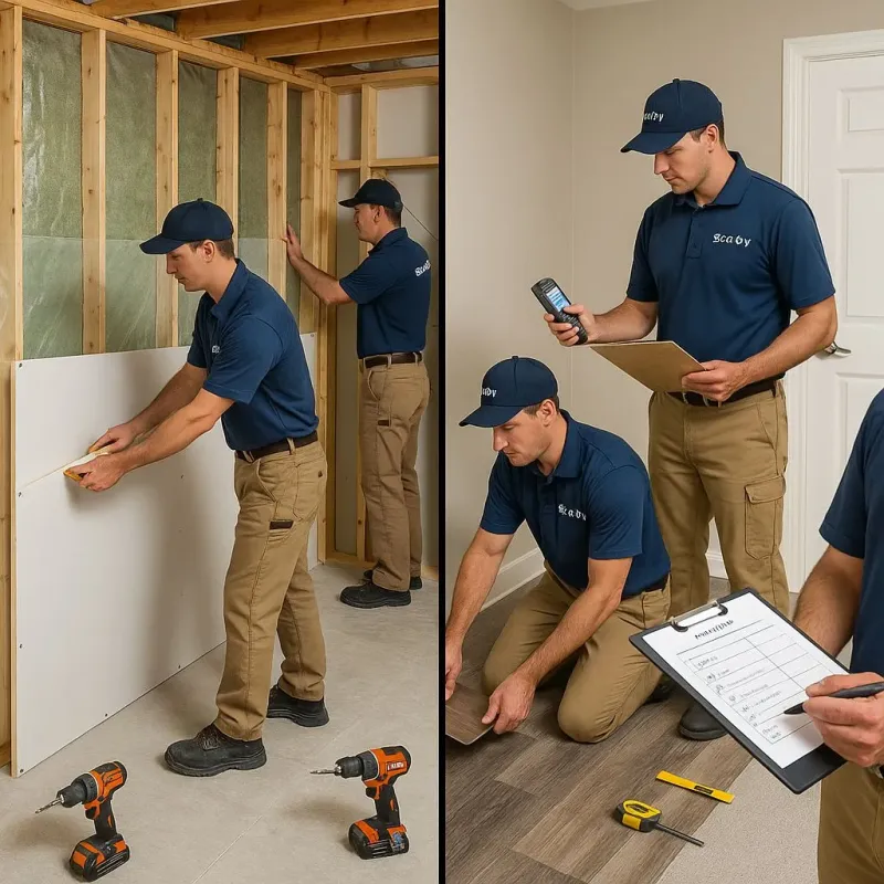 Repairs and Reconstruction process in Taylorville, IL