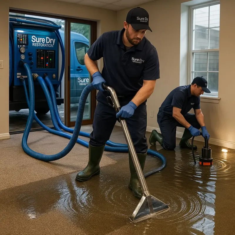 Water Extraction and Removal process in Taylorville, IL